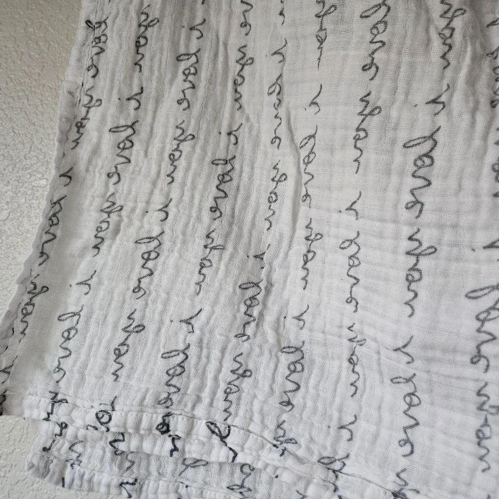 cloud island muslin swaddle